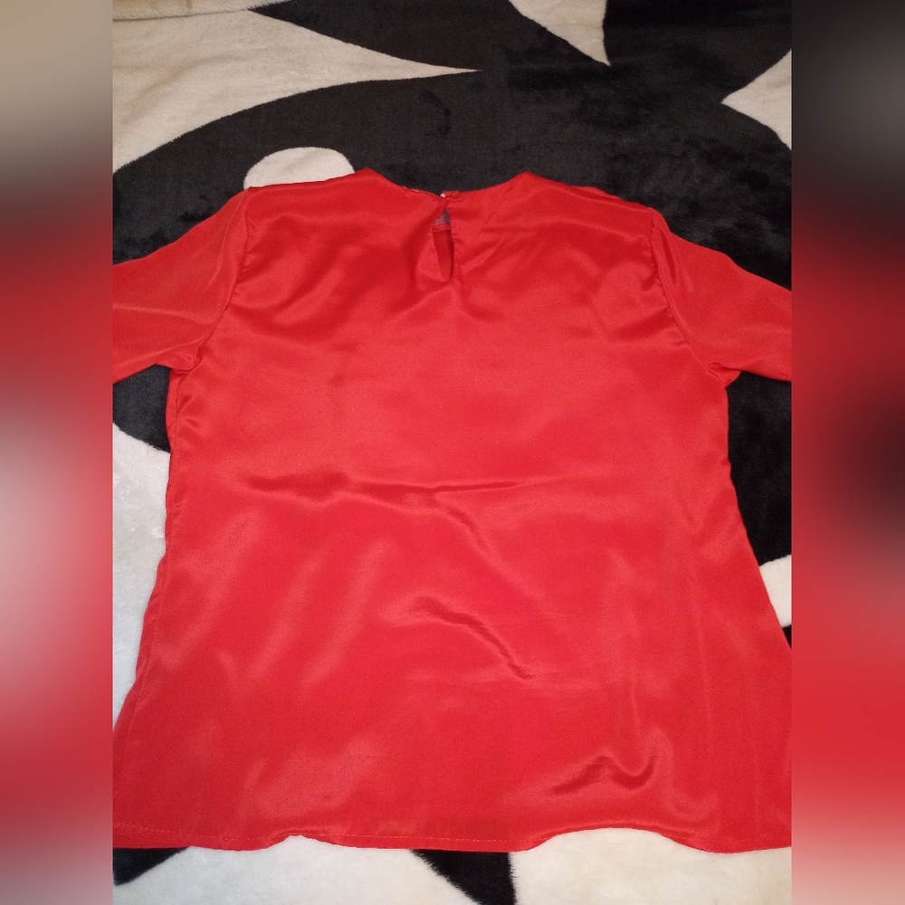 Red blouse - Picture 3 of 3